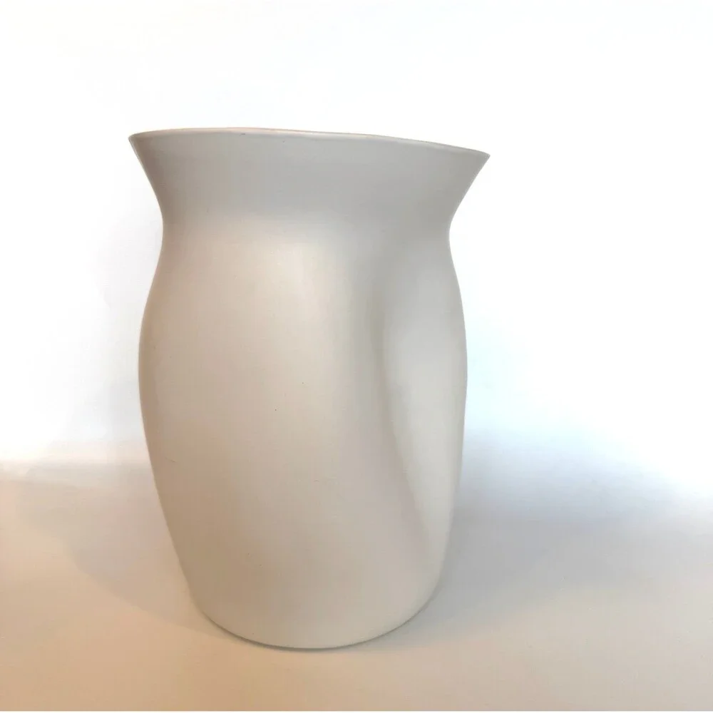 Crate & Barrel Slouch Vase, Crate and Barrel Vase